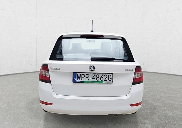 Skoda Fabia cena 21475 przebieg: 218782, rok produkcji 2019 z Konin małe 121